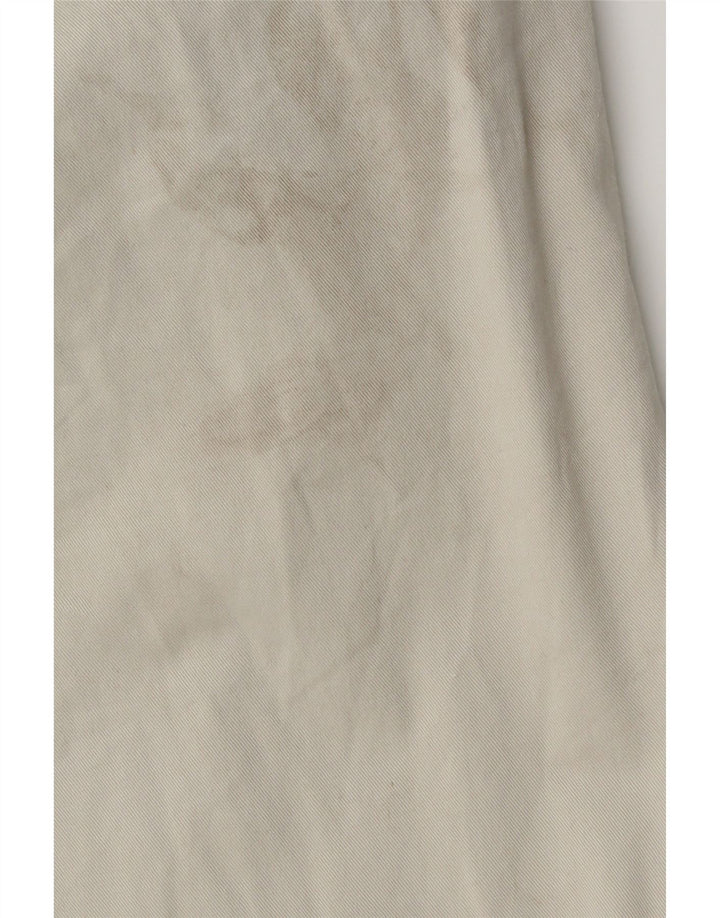 DOCKERS Pantaloni casual vestibilità ideale da donna US 6 Medium W28 L30 Beige