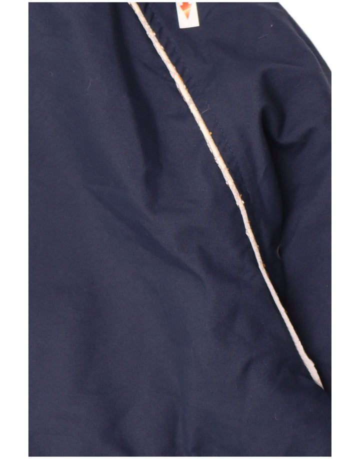 Giacca anorak grafica Nike Oregon da ragazzo, 8-9 anni, piccola, in poliestere blu navy