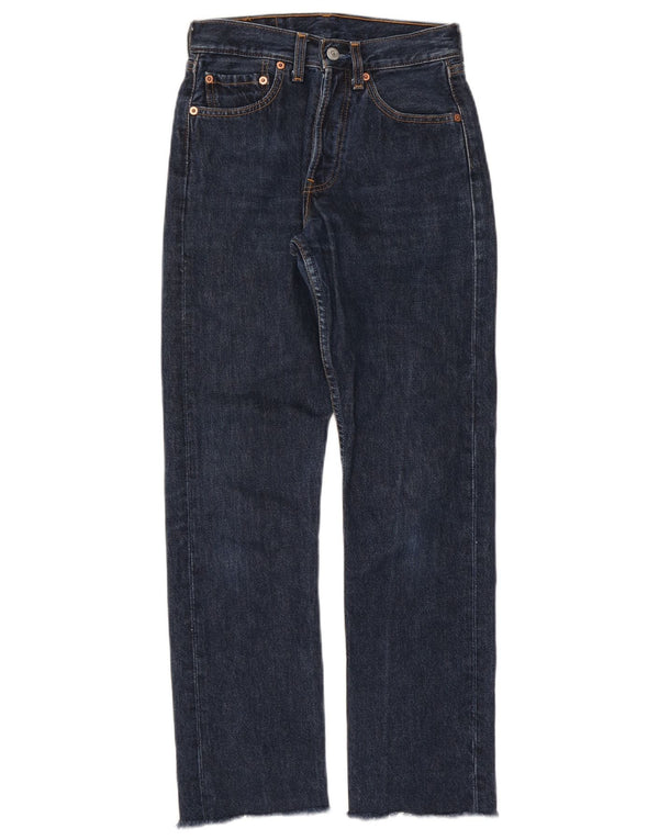 Jeans dritti Levi's 501 da donna W26 L30 blu navy