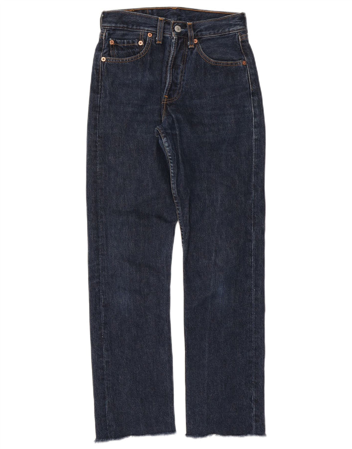 Jeans dritti Levi's 501 da donna W26 L30 blu navy