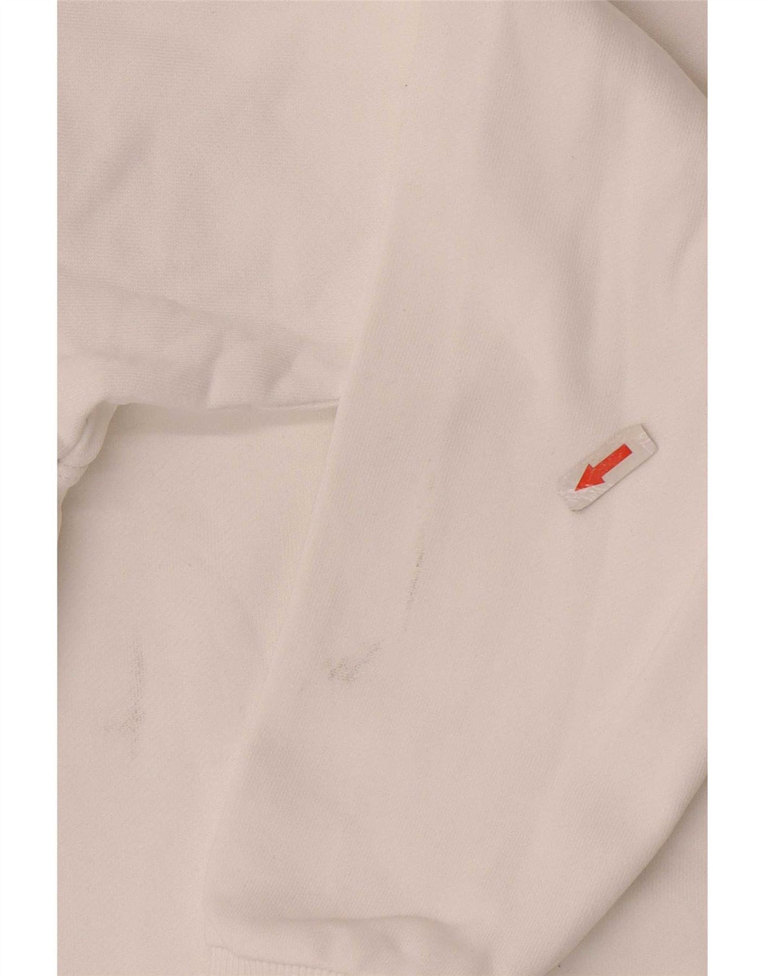 Maglione con cappuccio grafico da uomo Calvin Klein piccolo in cotone bianco