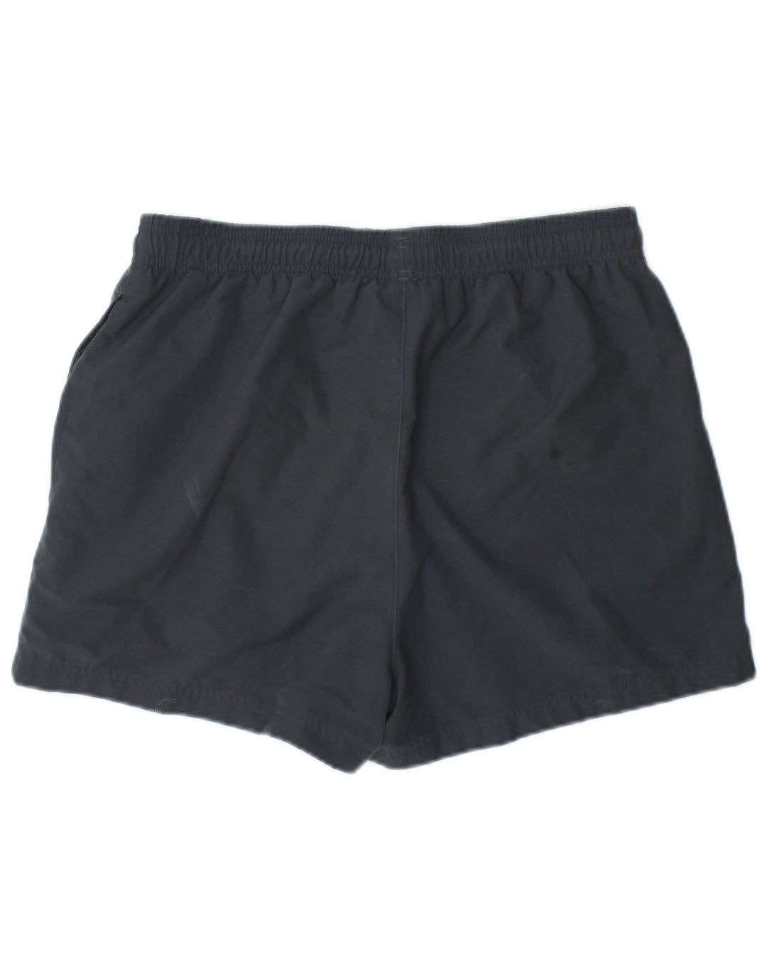 Pantaloncini sportivi Adidas da uomo in poliestere grigio medio