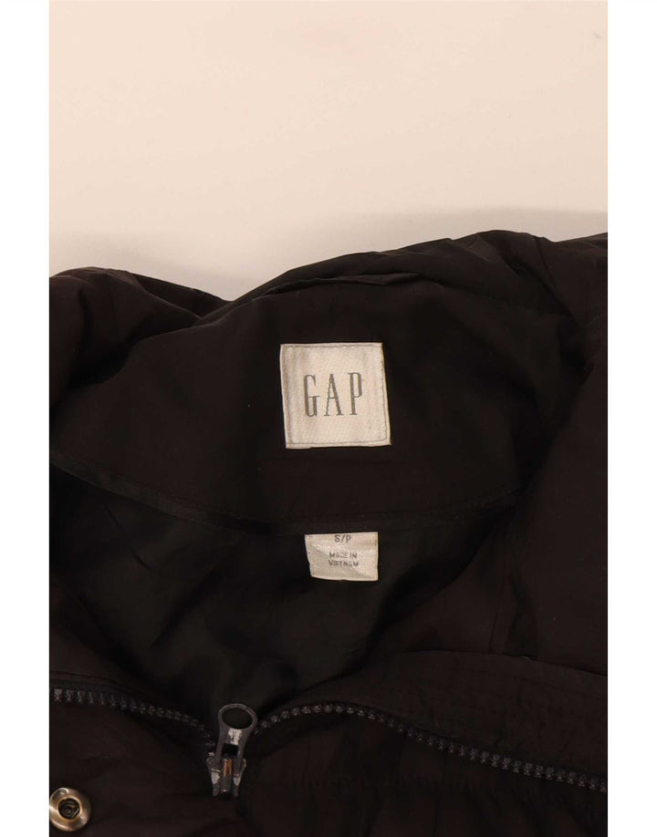 Giacca imbottita con cappuccio da donna Gap UK 10 piccola nera