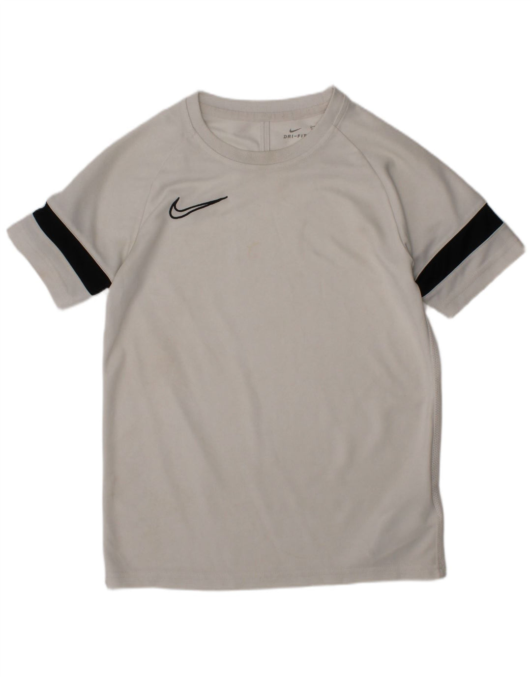 T-shirt da ragazzo Nike Dri Fit Top 10-11 anni poliestere bianco medio