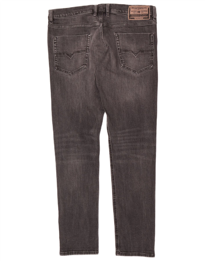 Jeans slim da uomo Diesel W34 L33 cotone grigio