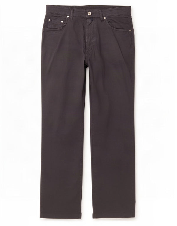 Pantaloni casual da uomo vestibilità regolare Gant W33 L31 cotone blu navy
