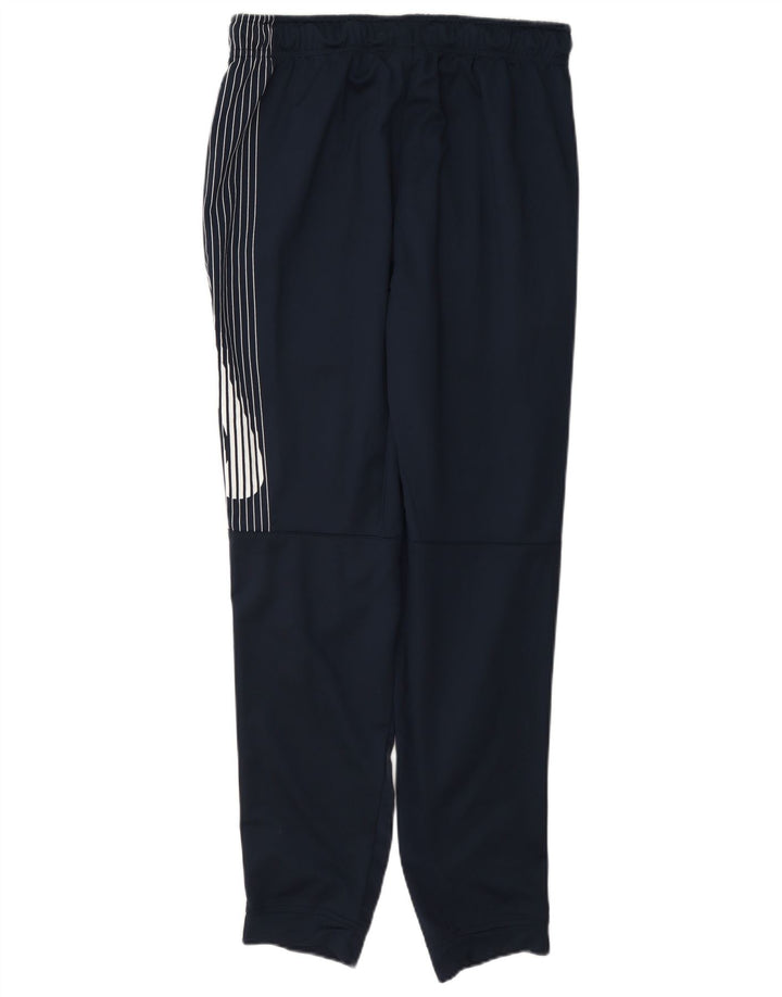 Pantaloni da tuta con grafica Nike da uomo, pantaloni da jogging, medio, blu navy, in poliestere