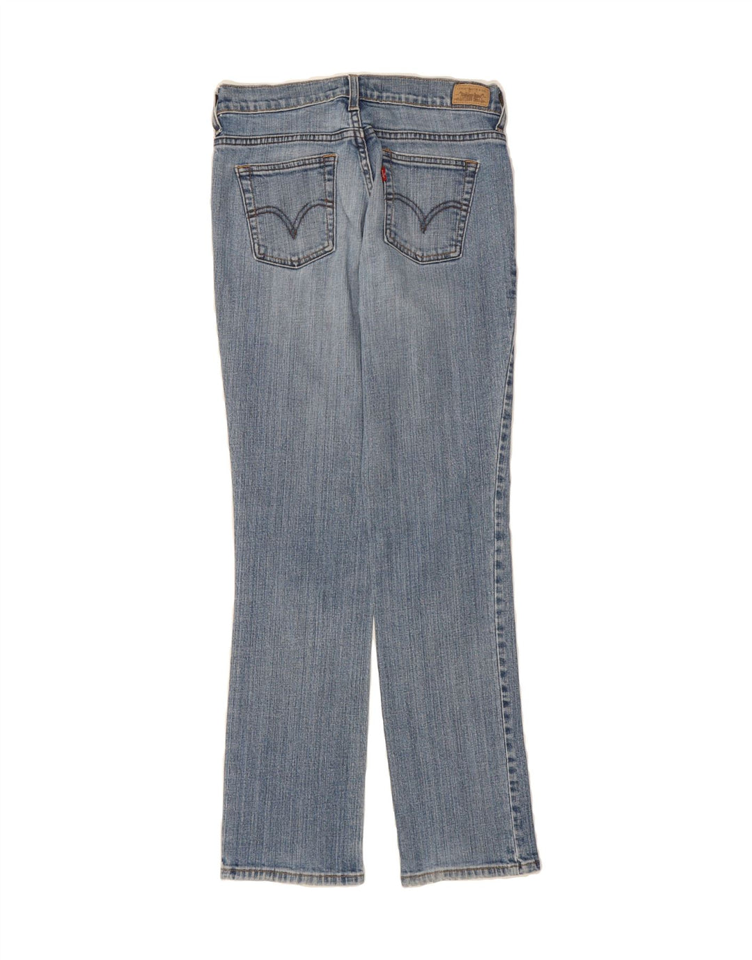 LEVI'S Womens 505 Straight Jeans US 4 Small W28 L30 Blue Cotton Vintage Levi's and Second-Hand Levi's from Messina Hembry 