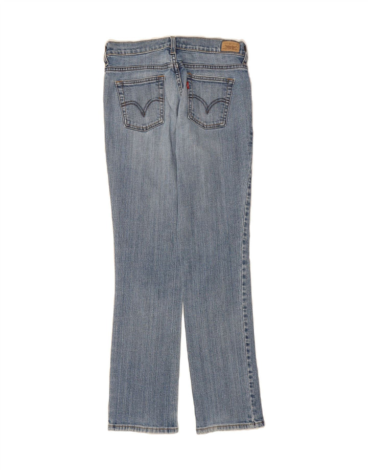 LEVI'S Womens 505 Straight Jeans US 4 Small W28 L30 Blue Cotton Vintage Levi's and Second-Hand Levi's from Messina Hembry 