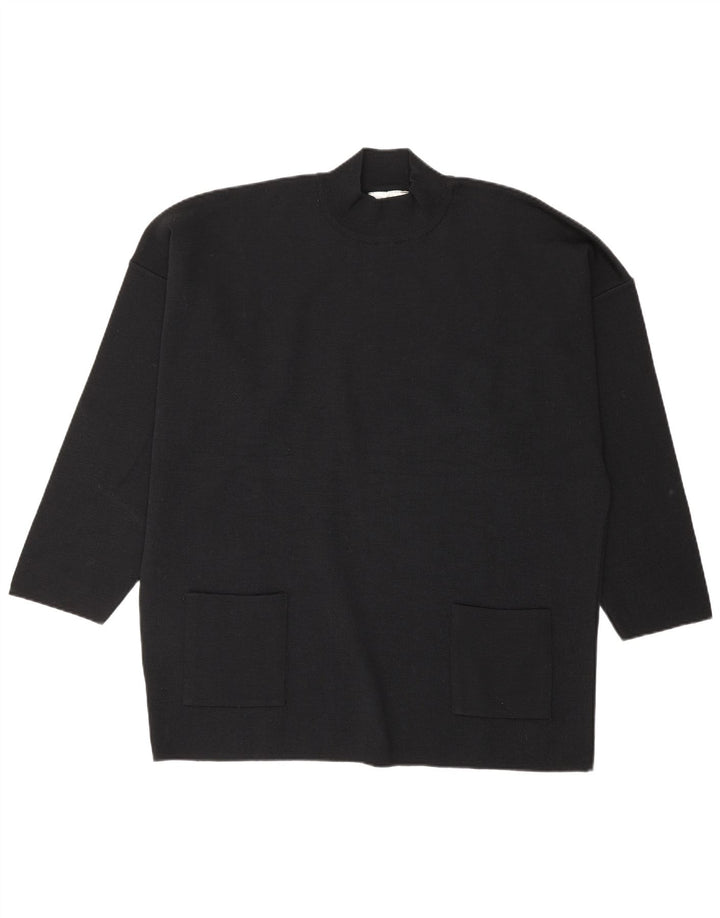 Arnaud & Thierry Gillier Maglione da donna con collo dolcevita UK 14 Medium Bla