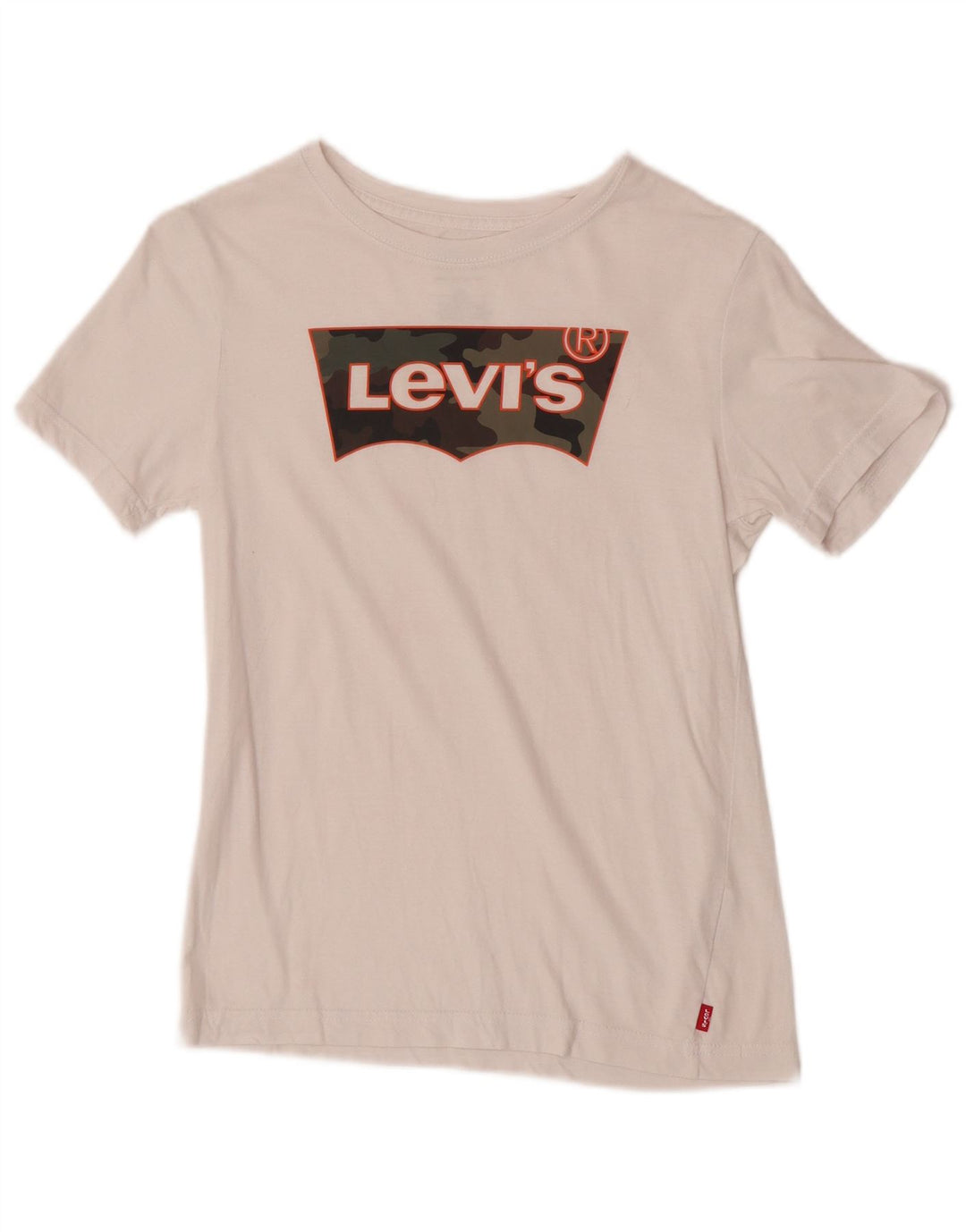 Maglietta grafica Levi's per ragazzi, 11-12 anni, bianca