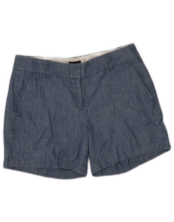 Pantaloncini chino a vita bassa da donna J. Crew US 2 XS W29 cotone blu