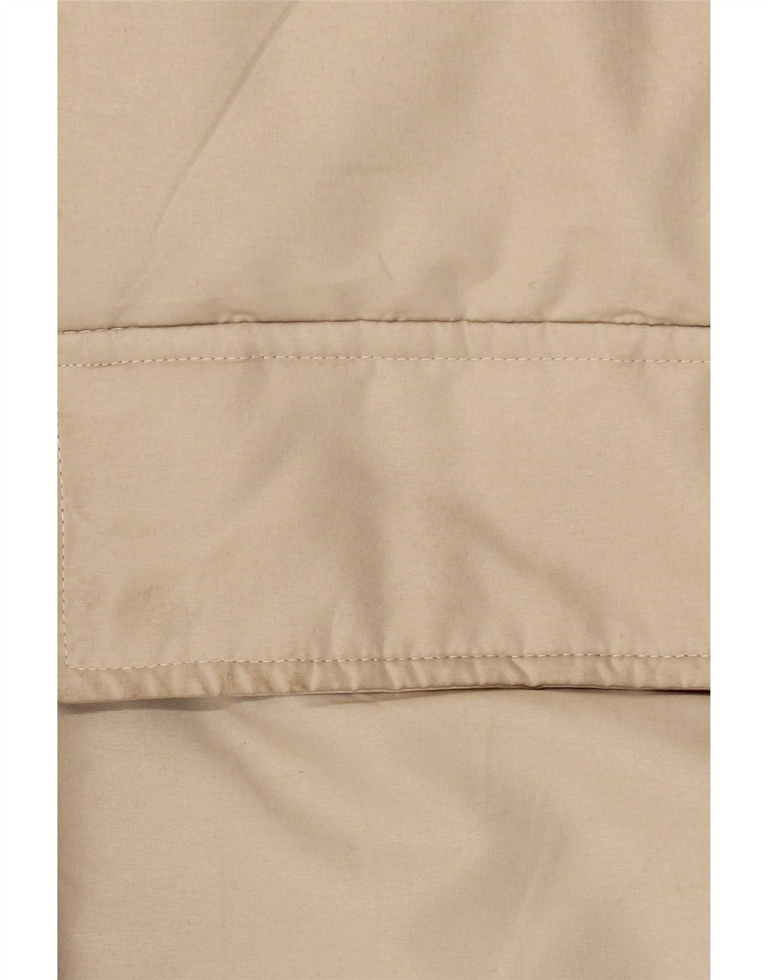 Cappotto imbottito con cappuccio da uomo Fay UK 40 grande poliestere beige