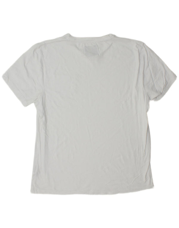 T-shirt da uomo Musto Top XL in cotone bianco