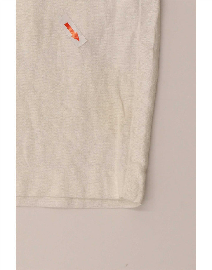 Pantaloncini casual da donna Marks & Spencer W36 XL bianchi