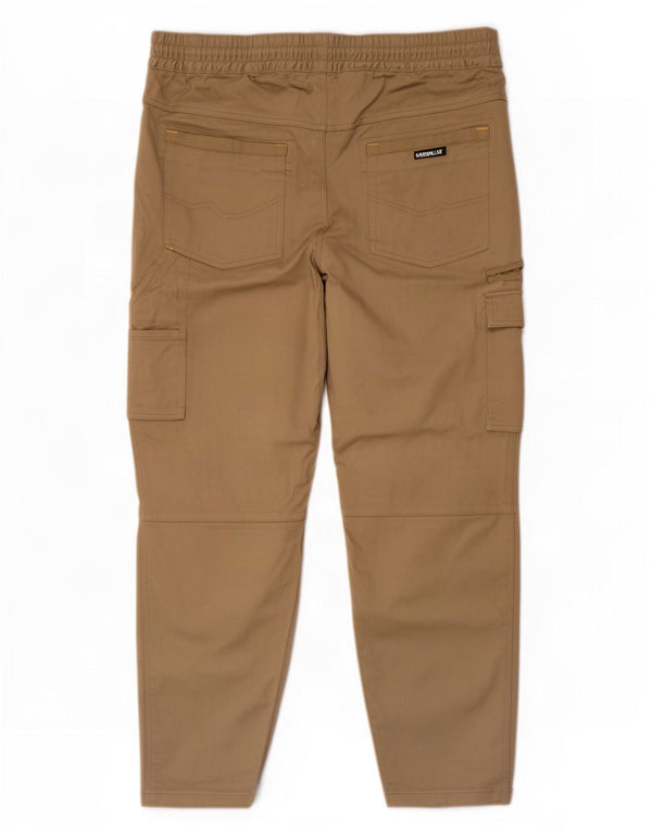 Pantaloni cargo slim da uomo Caterpillar W44 L32 in cotone beige