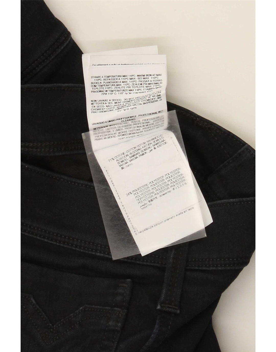 Replay Jeans slim da uomo W31 L34 cotone blu navy