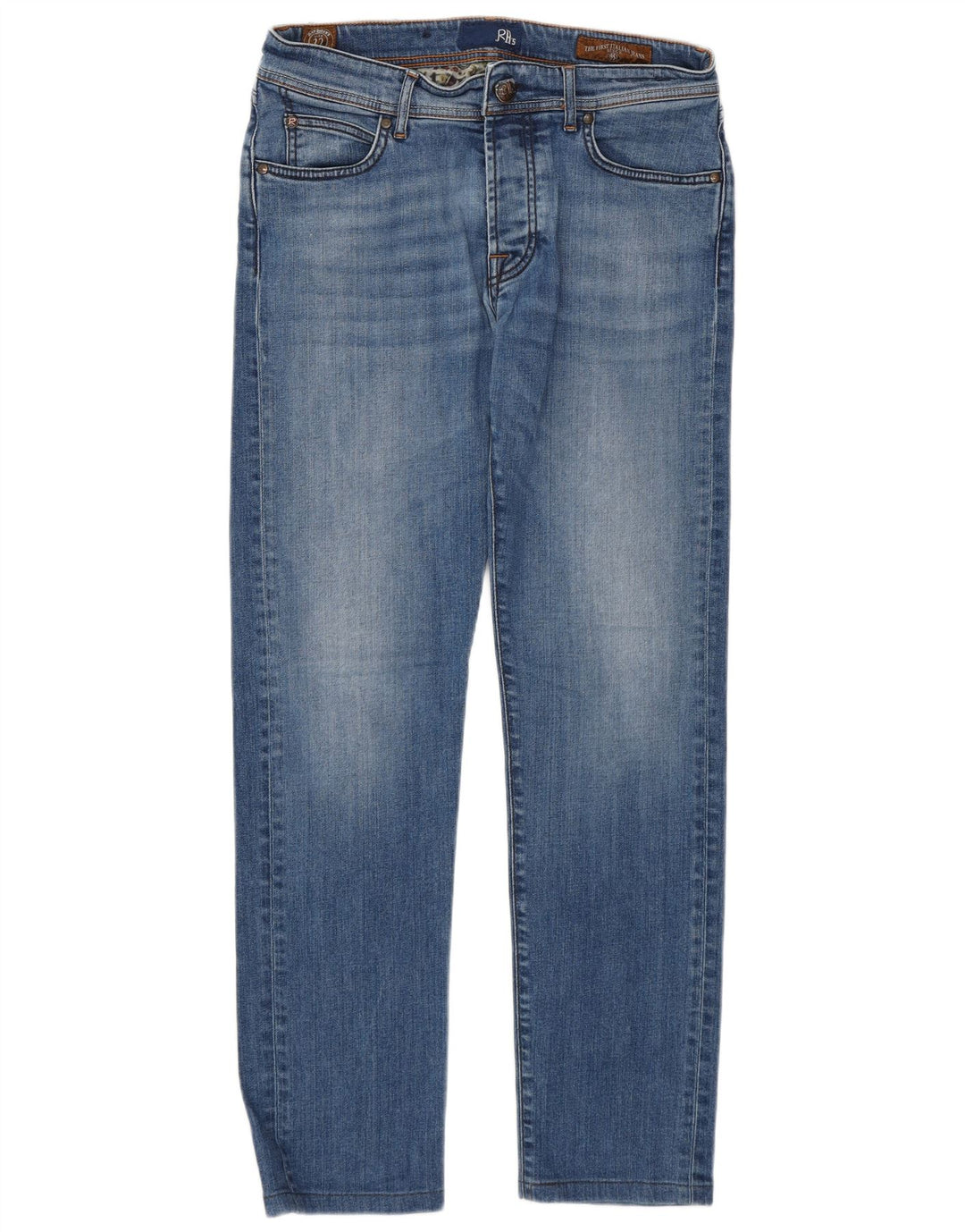 Jeans dritti da donna Roy Rogers W32 L30 cotone blu