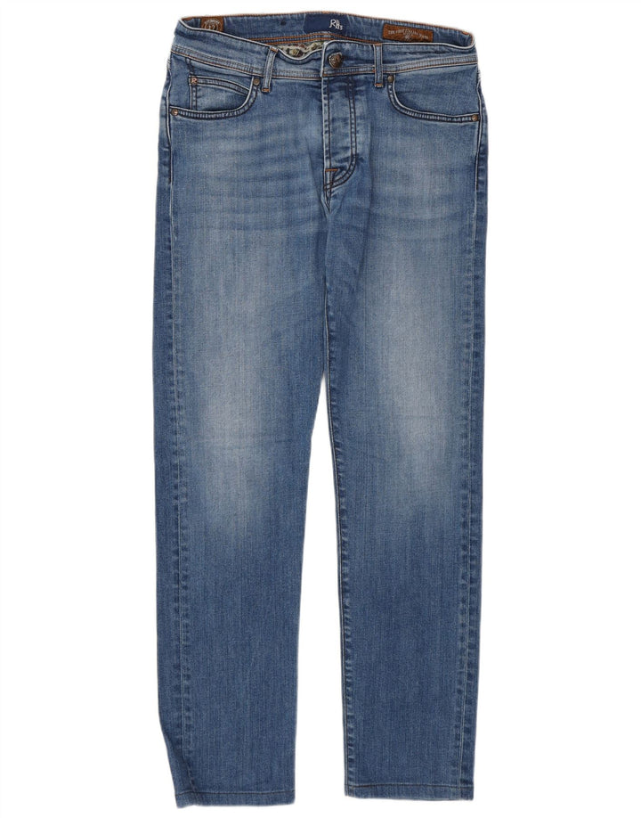 Jeans dritti da donna Roy Rogers W32 L30 cotone blu