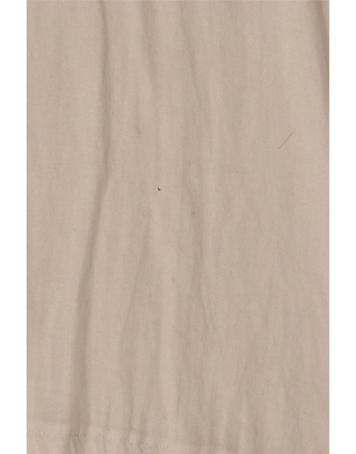 Camicetta oversize da donna Zara UK 10 piccola bianca