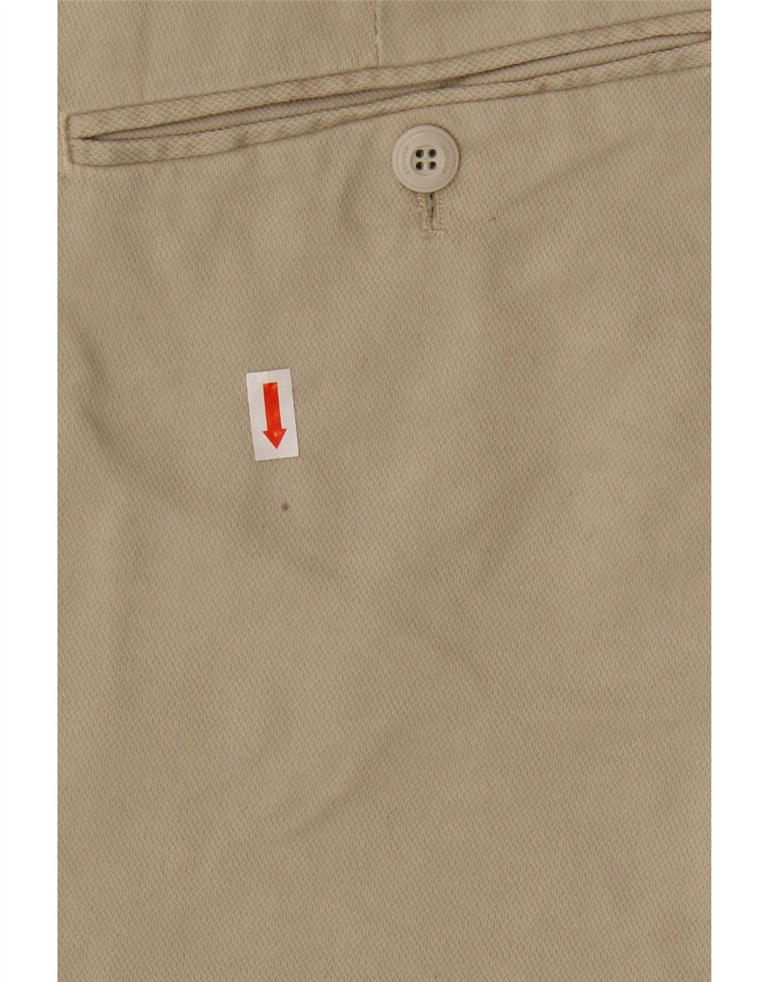 Dondup Pantaloni Chino Slim Uomo W34 L33 Beige Modal