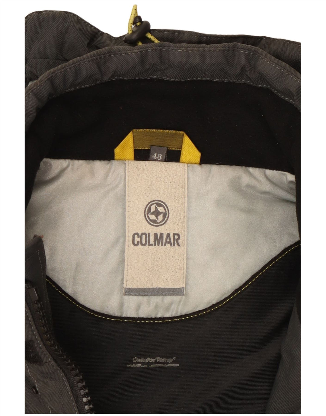 Giacca da sci con cappuccio da uomo Colmar IT 48 Colore grigio medio