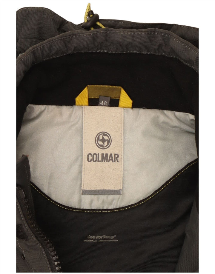 Giacca da sci con cappuccio da uomo Colmar IT 48 Colore grigio medio