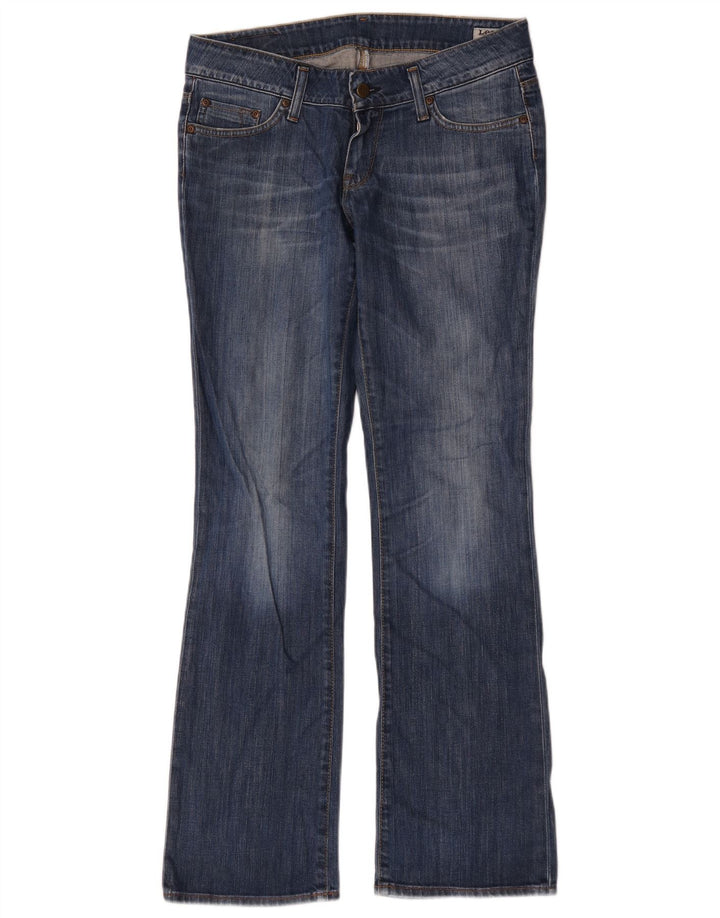 Jeans Lee Bootcut corallo da donna W30 L33 cotone blu