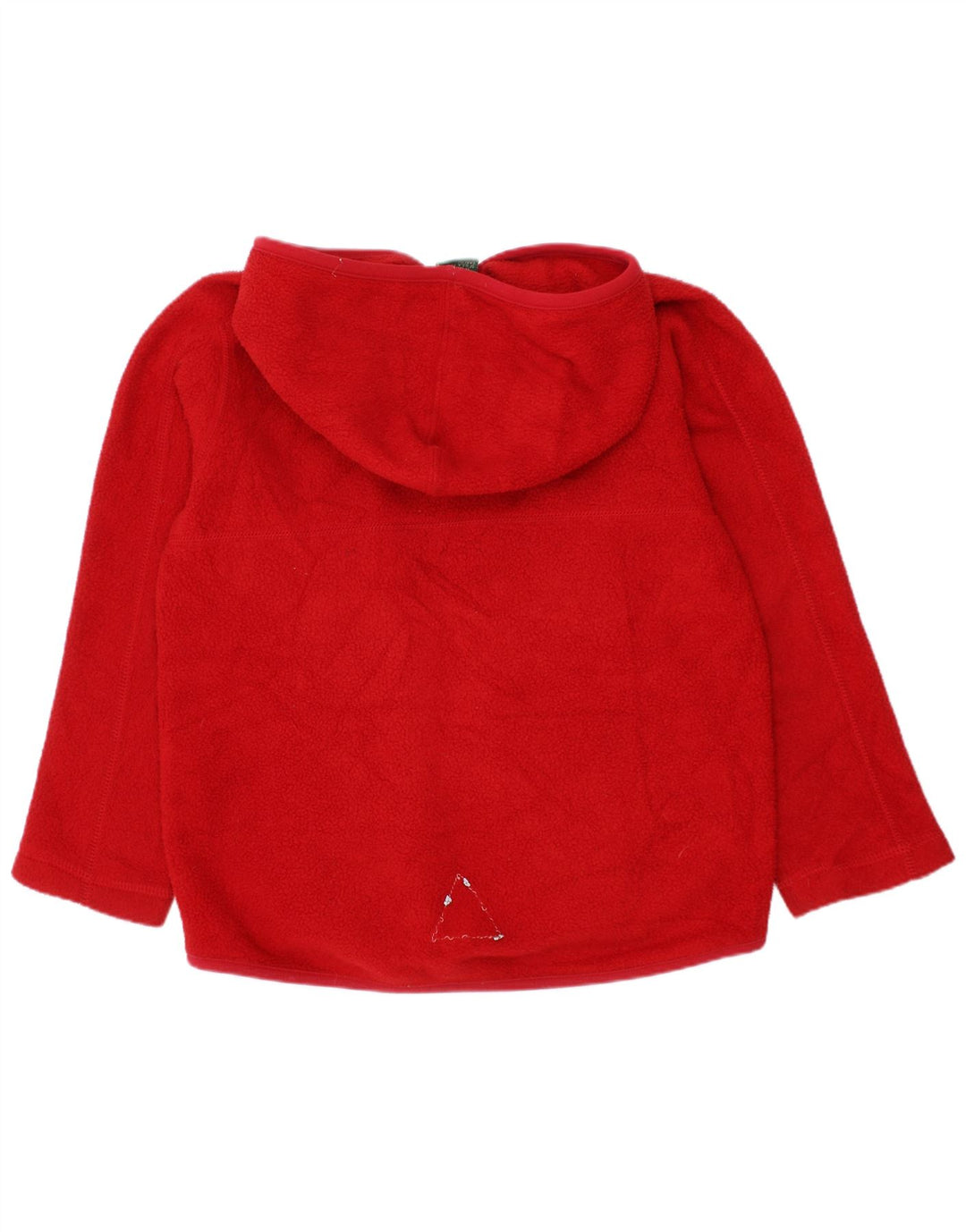 Giacca in pile con cappuccio L.L.Bean da bambino 5-6 anni in poliestere rosso medio