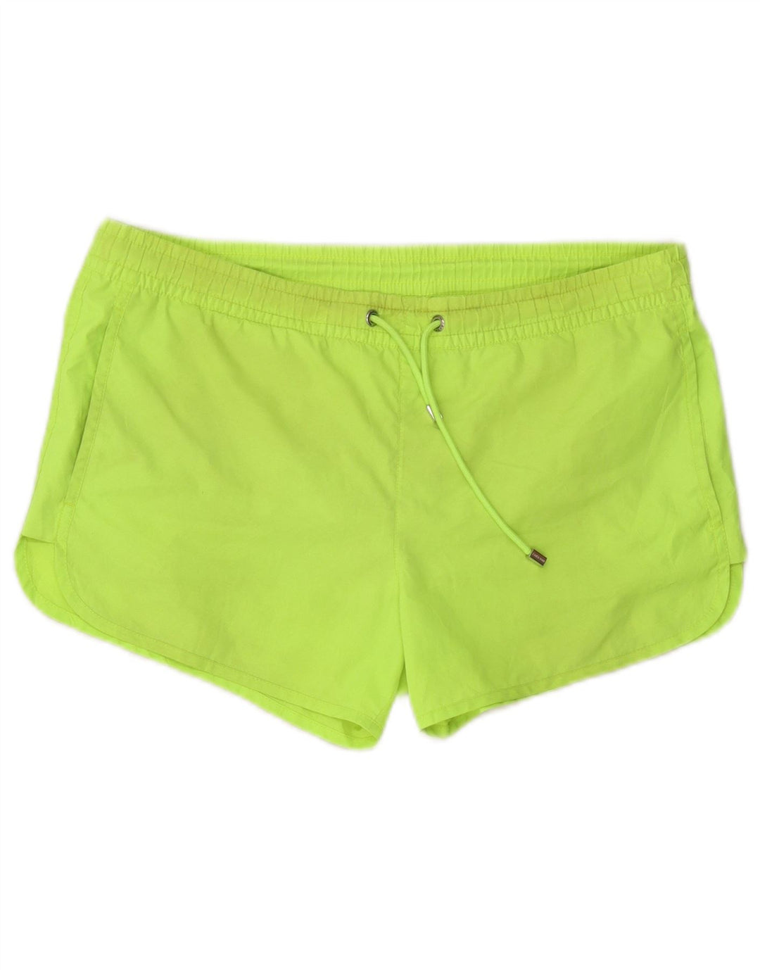 Pantaloncini da bagno da uomo Zara in poliestere verde medio