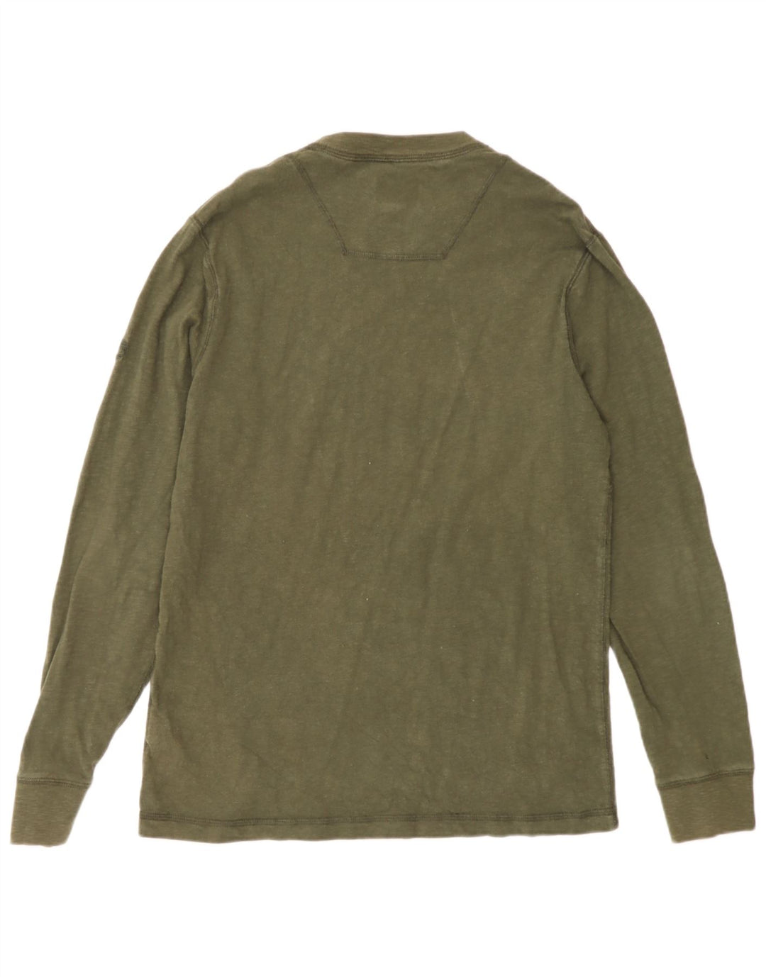 Timberland Top da uomo a manica lunga piccolo in cotone verde