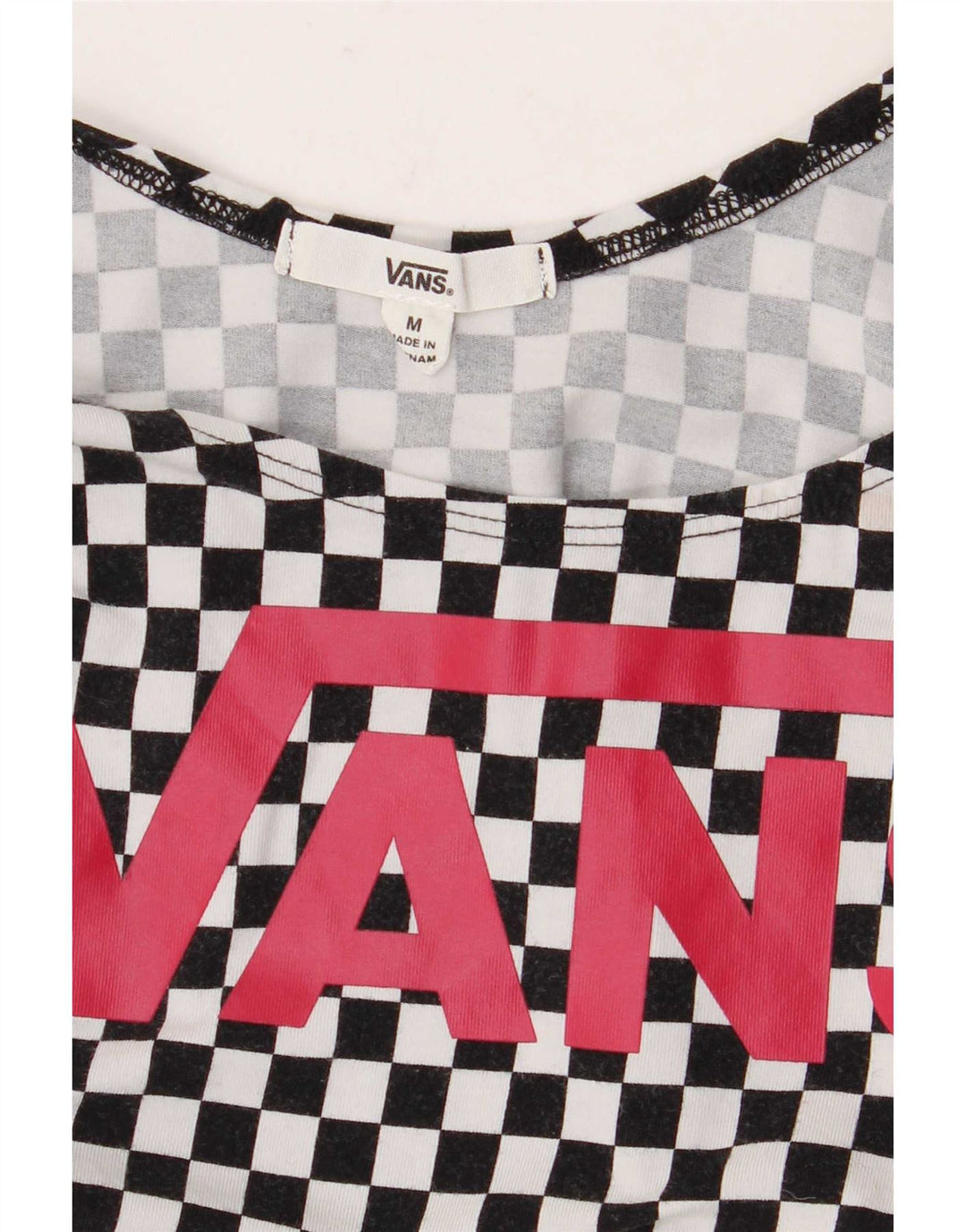 Body grafico da donna Vans UK 12 Medium Nero geometrico