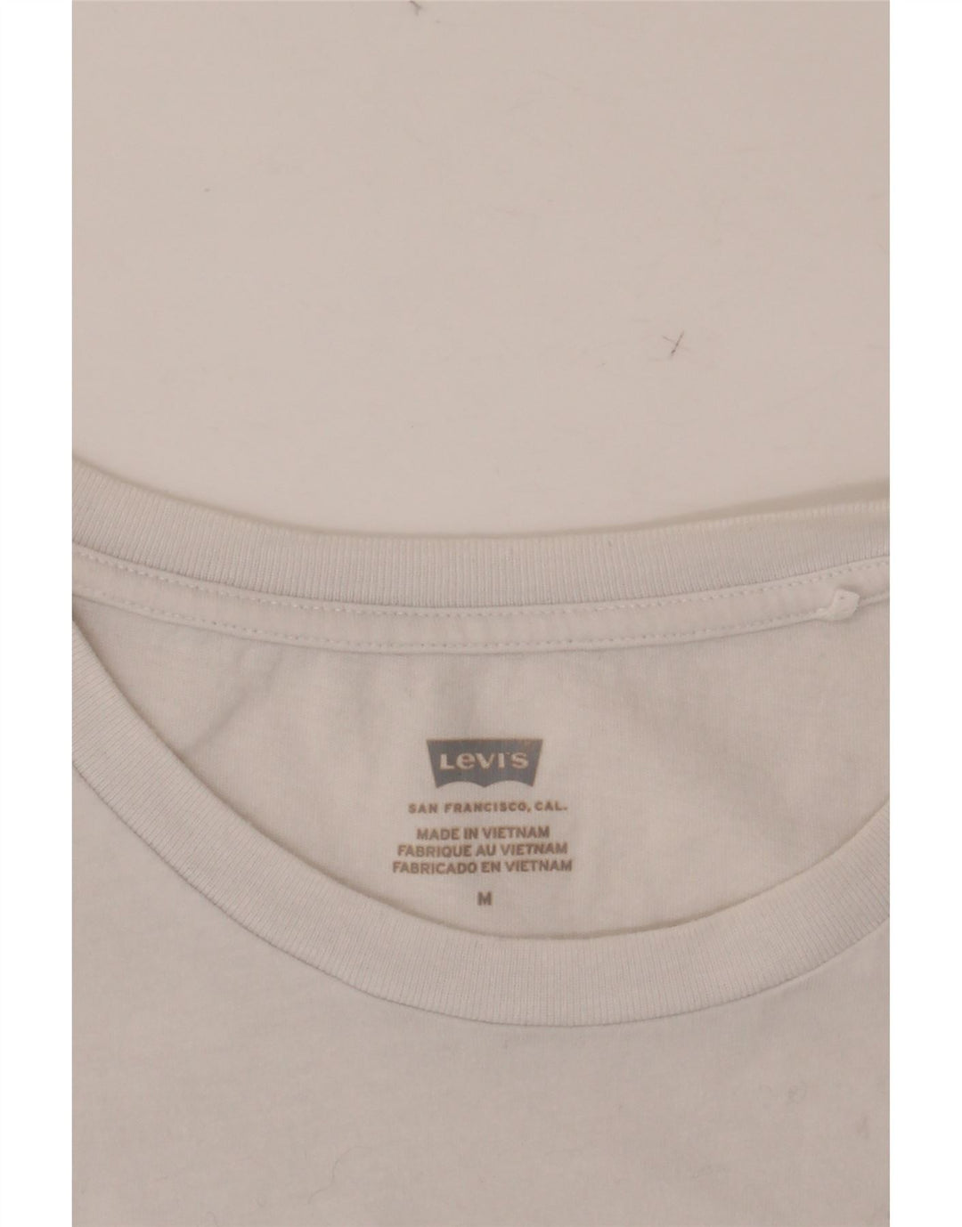 T-shirt grafica da donna LEVI'S Top UK 14 Medium White