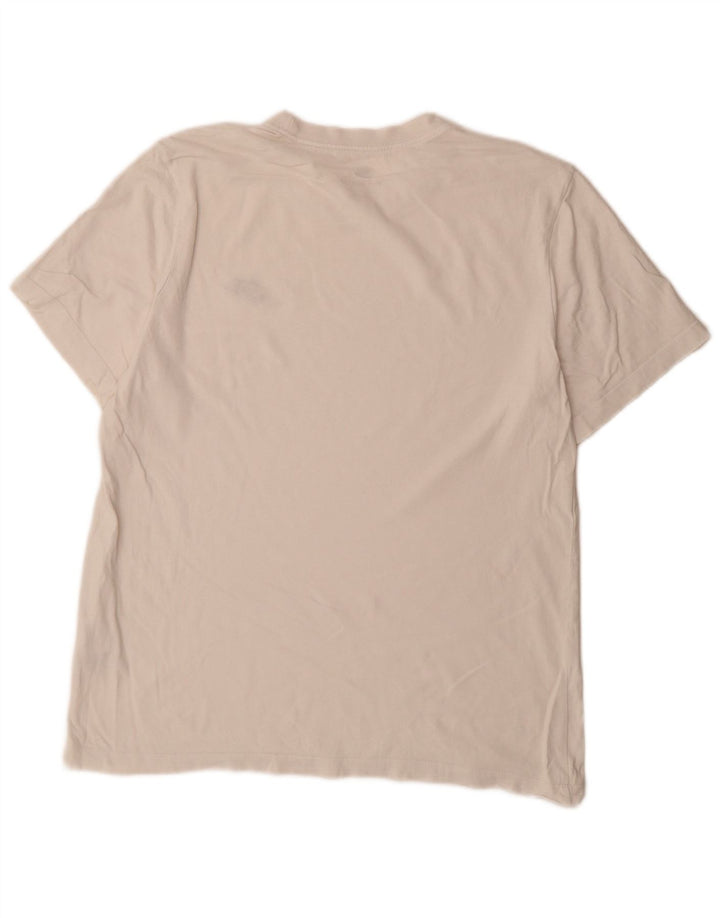 T-shirt da uomo Nike Top grande in cotone bianco