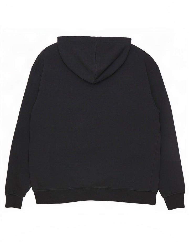 Felpa con cappuccio grafica Jordan da uomo grande nera