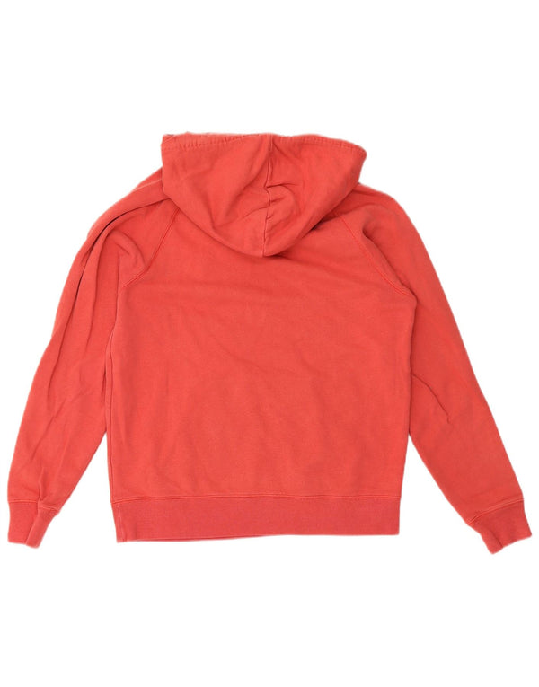 Maglione con cappuccio grafico da donna Jack Wills UK 8 piccolo cotone rosso