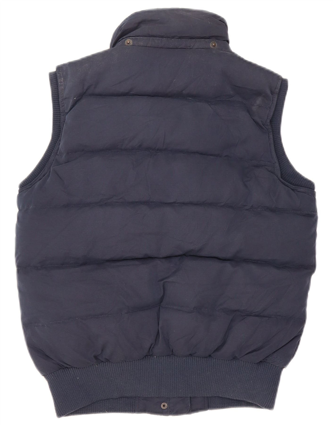 Gilet imbottito in sherpa da donna Fat Face UK 12 medio poliestere blu navy