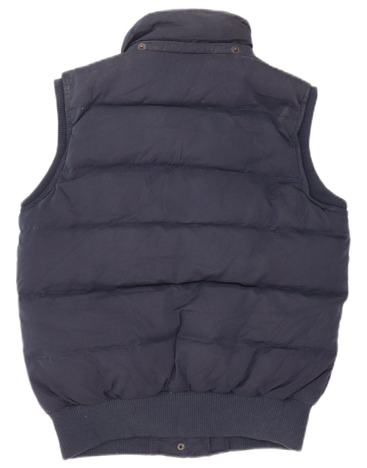 Gilet imbottito in sherpa da donna Fat Face UK 12 medio poliestere blu navy