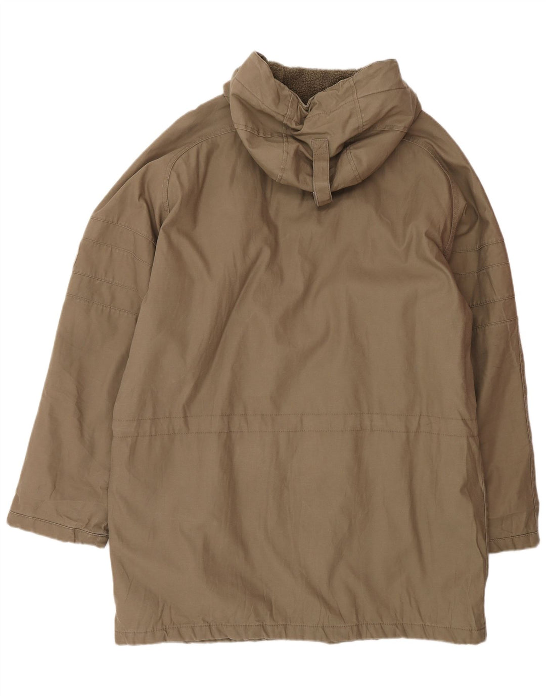 Giacca parka con cappuccio da uomo Levi's UK 40 grande cotone beige