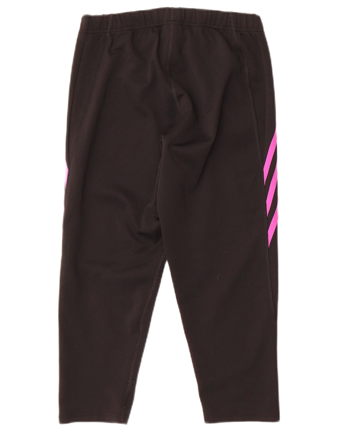 Pantaloni da tuta corti da donna Adidas UK 12/14 poliestere nero medio