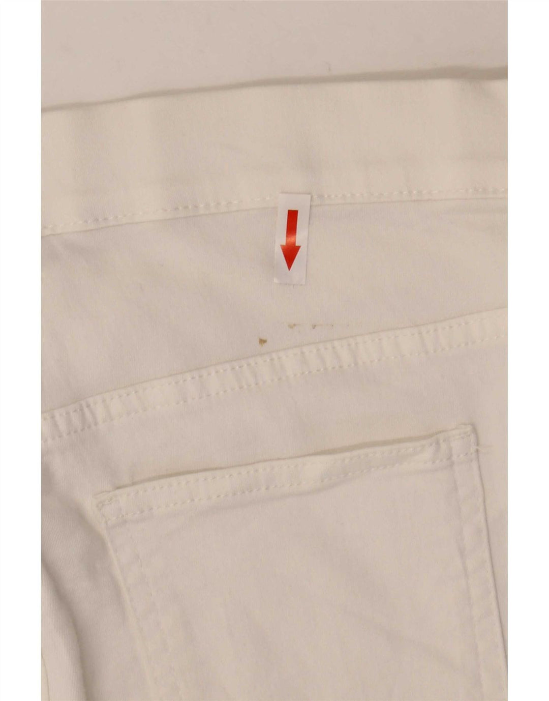 Jeans Jeggings da donna Marks & Spencer UK 12 Medio W32 L28 Cotone bianco