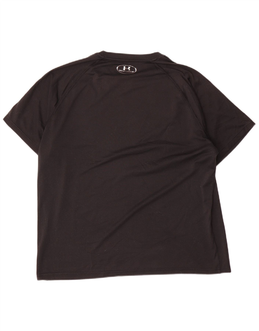 T-shirt da uomo Under Armour grande nera