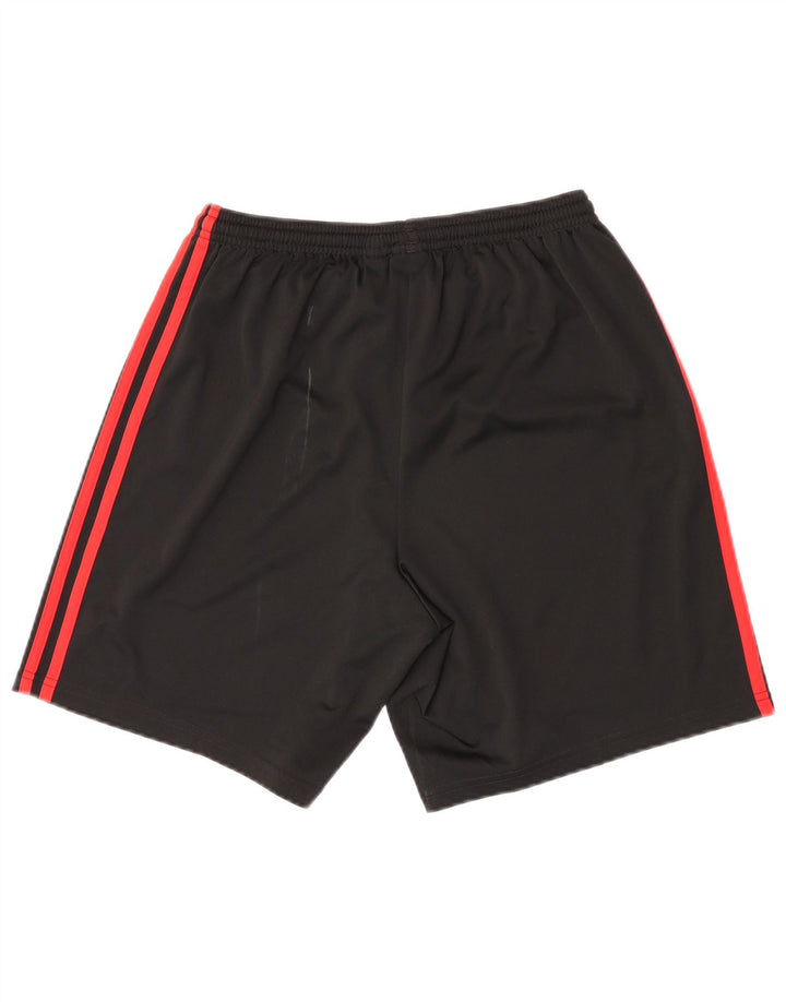 Pantaloncini sportivi Adidas da uomo medi neri