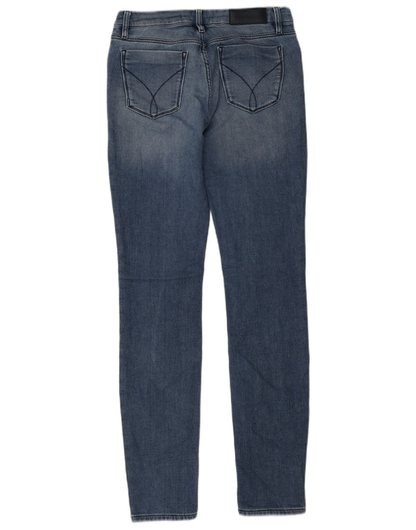 Jeans skinny da donna Calvin Klein W28 L32 cotone blu