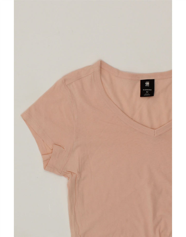 G-STAR Womens T-Shirt Top UK 12 Medium Pink Vintage G-Star and Second-Hand G-Star from Messina Hembry 