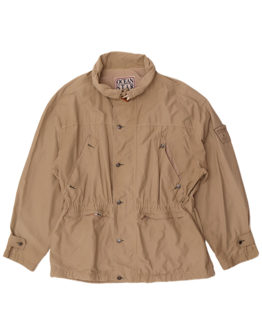 Giacca antipioggia da uomo Ocean Star IT 56 3XL Beige