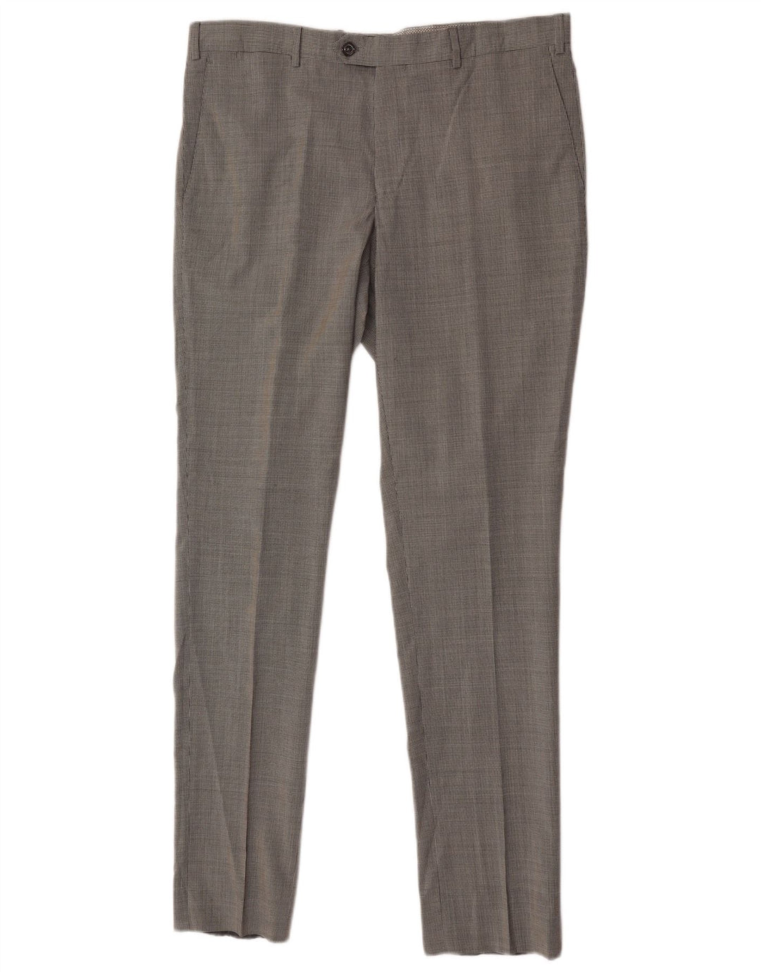 Pantaloni casual da uomo Massimo Dutti EU 44 Large W34 L33 pied de poule nero