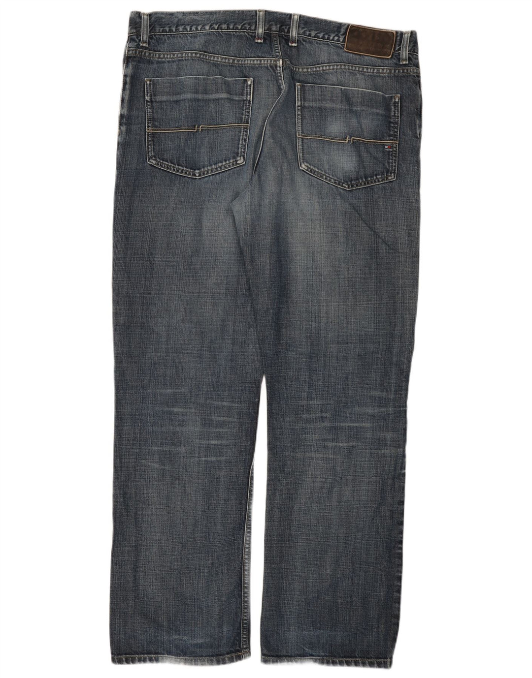 Jeans dritti da uomo Tommy Hilfiger W40 L32 cotone blu