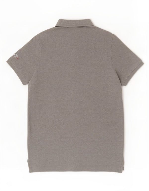 Superdry Mens Polo Shirt XL Grey Cotton