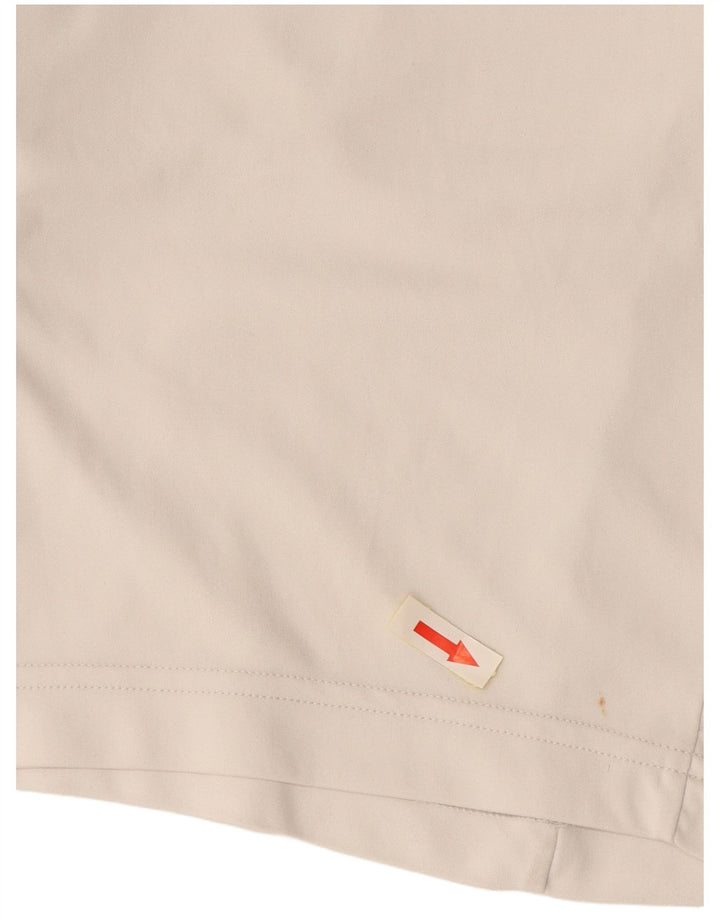 Pantaloncini sportivi Adidas Clima 365 da uomo piccoli in poliestere bianco